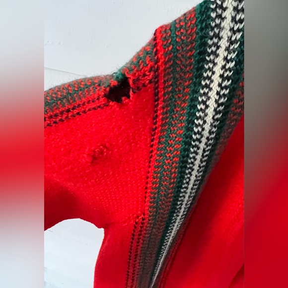 Vintage Wool Zipper Cardigan 🐑 🏴󠁧󠁢󠁳󠁣󠁴󠁿 Knit Shirt Jacket - Picture 4 of 8